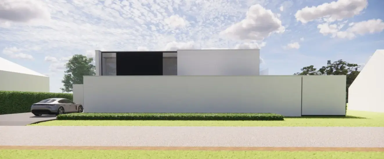 Vloerverwarming, klimaatplafonds, een geothermische warmtepomp, ventilatiesysteem D en sanitair in Villa SB in Dessel.